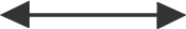 solid line with solid arrowheads at each end